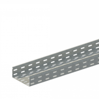 Лоток прямой замковый перфорированный ЛМс-ПЗ 150х150-1,2ц УТ2,5 (L=2000мм)