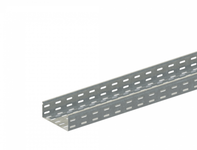 Лоток прямой замковый перфорированный ЛМс-ПЗ 150х50-1,5ц УТ2,5 (L=3000 мм)