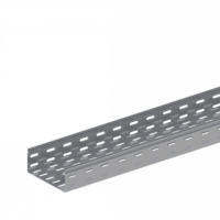 Лоток прямой замковый перфорированный ЛМс-ПЗ 150х80-1,2ц УТ1,5 (L=2000 мм)