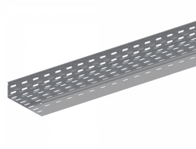 Лоток прямой замковый перфорированный ЛМс-ПЗ 200х50-1,2ц УТ1,5 (L=3000 мм)