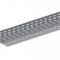 Лоток прямой замковый перфорированный ЛМс-ПЗ 200х65-1,5ц УТ1,5 (L=3000 мм)