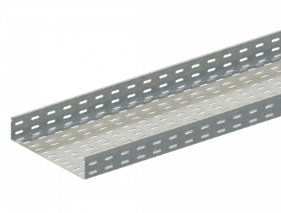 Лоток прямой замковый перфорированный ЛМс-ПЗ 300х200-0,7ц УТ2,5 (L=2000мм)