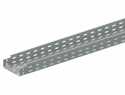 Лоток прямой замковый перфорированный монтаж без соединителей ЛМс-ПЗМ 150х65-1,5ц УТ2,5 (L=2000 мм)