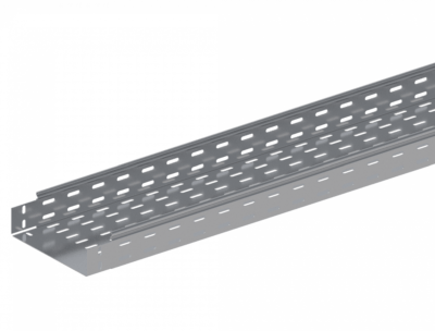 Лоток прямой замковый перфорированный монтаж без соединителей ЛМс-ПЗМ 200х200-0,7ц УТ1,5 (L=3000мм)