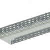 Лоток прямой замковый перфорированный монтаж без соединителей ЛМс-ПЗМ 300х80-1,0ц УТ2,5 (L=2000 мм)