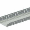 Лоток прямой замковый перфорированный монтаж без соединителей ЛМс-ПЗМ 300х80-1,0ц УТ2,5 (L=3000 мм)