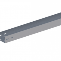 Лоток прямой неперфорированный ЛМс-ПН 100х100-1,5ц УТ1,5 (L=2000 мм)