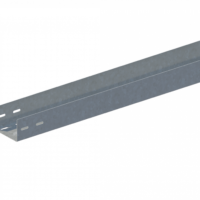 Лоток прямой неперфорированный ЛМс-ПН 100х50-1,5ц УТ2,5 (L=2000 мм)