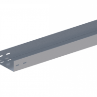 Лоток прямой неперфорированный ЛМс-ПН 150х100-1,5ц УТ1,5 (L=2000 мм)