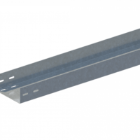 Лоток прямой неперфорированный ЛМс-ПН 150х150-1,2ц УТ2,5 (L=3000мм)