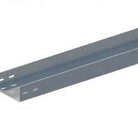 Лоток прямой неперфорированный ЛМс-ПН 150х80-1,0ц УТ2,5 (L=2000 мм)