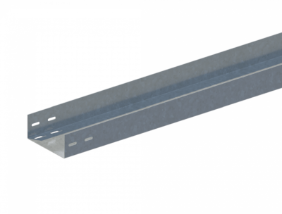 Лоток прямой неперфорированный ЛМс-ПН 150х80-1,2ц УТ2,5 (L=3000 мм)