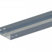 Лоток прямой неперфорированный ЛМс-ПН 200х50-1,2ц УТ2,5 (L=2000 мм)