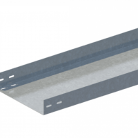 Лоток прямой неперфорированный ЛМс-ПН 300х100-0,7ц УТ2,5 (L=3000 мм)