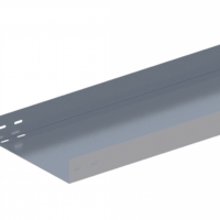 Лоток прямой неперфорированный ЛМс-ПН 300х200-0,7ц УТ1,5 (L=2000мм)