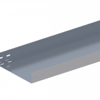 Лоток прямой неперфорированный ЛМс-ПН 300х50-1,5ц УТ1,5 (L=2000 мм)