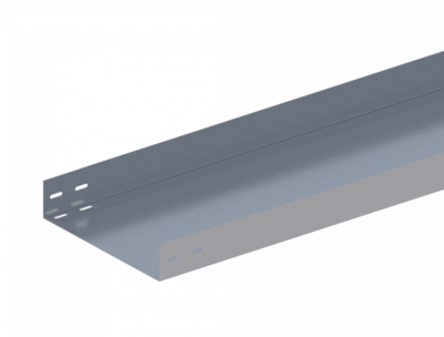 Лоток прямой неперфорированный ЛМс-ПН 300х50-1,5ц УТ1,5 (L=2000 мм)