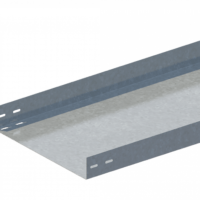 Лоток прямой неперфорированный ЛМс-ПН 400х200-1,2ц УТ2,5 (L=2000мм)