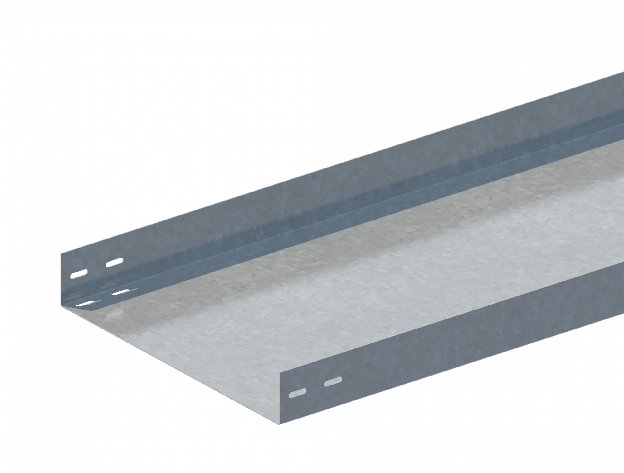 Лоток прямой неперфорированный ЛМс-ПН 600х65-2,0ц УТ2,5 (L=2000мм)