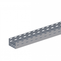 Лоток прямой перфорированный ЛМс-П 100х50-1,2ц УТ1,5 (L=2000 мм)
