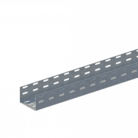 Лоток прямой перфорированный ЛМс-П 100х65-1,2ц УТ2,5 (L=2000 мм)