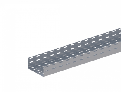 Лоток прямой перфорированный ЛМс-П 150х150-1,2ц УТ1,5 (L=2000мм)