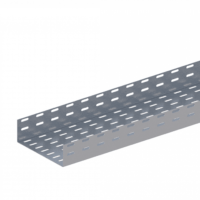 Лоток прямой перфорированный ЛМс-П 200х65-1,2ц УТ1,5 (L=2000 мм)
