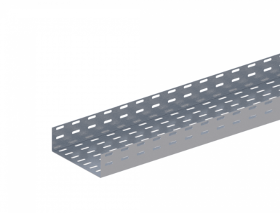 Лоток прямой перфорированный ЛМс-П 200х65-1,5ц УТ1,5 (L=2000 мм)