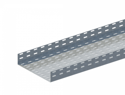 Лоток прямой перфорированный ЛМс-П 300х150-1,5ц УТ2,5 (L=2000мм)