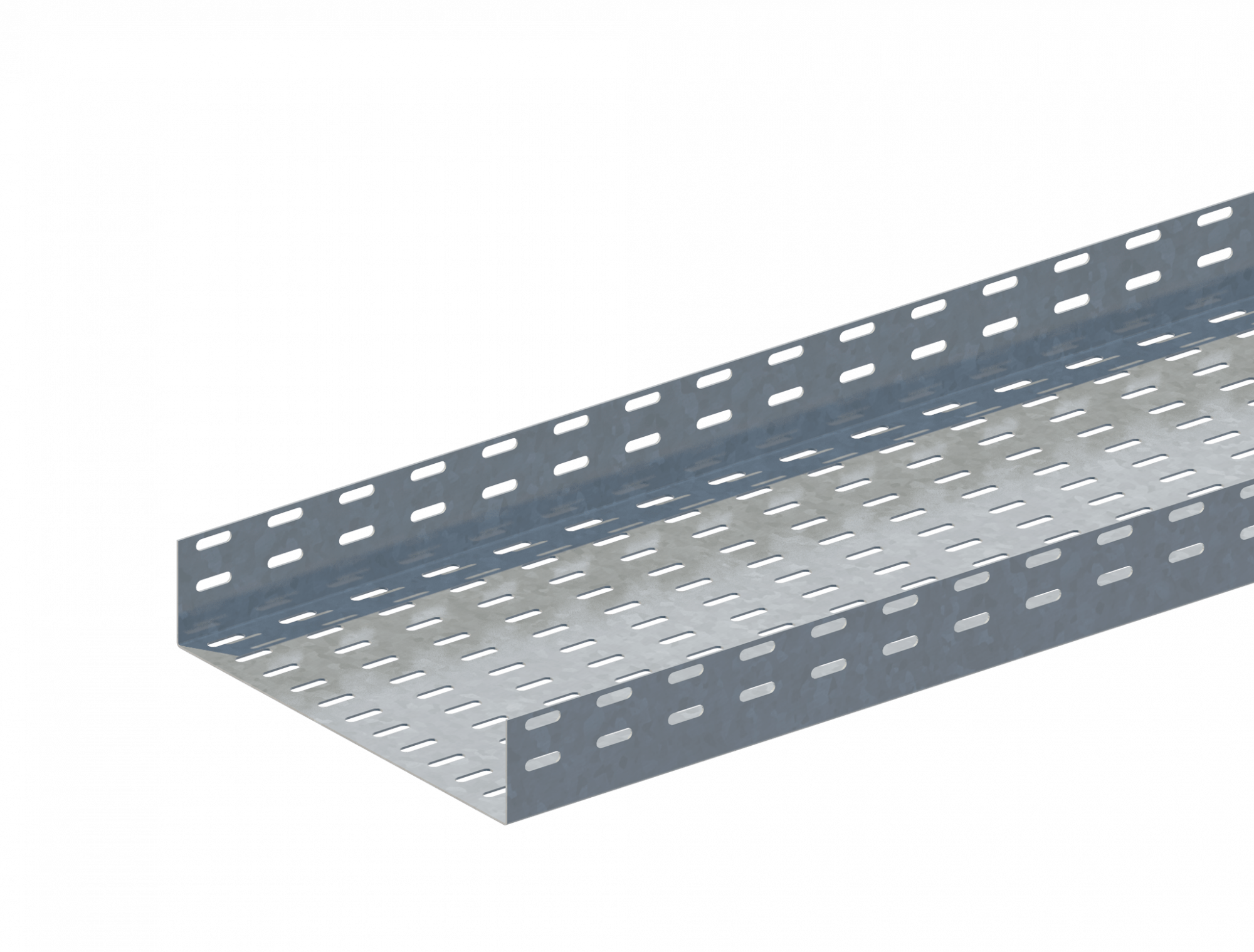 Лоток прямой перфорированный ЛМс-П 300х200-2,0ц УТ2,5 (L=2000мм)
