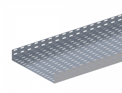 Лоток прямой перфорированный ЛМс-П 400х150-1,2ц УТ1,5 (L=2000мм)