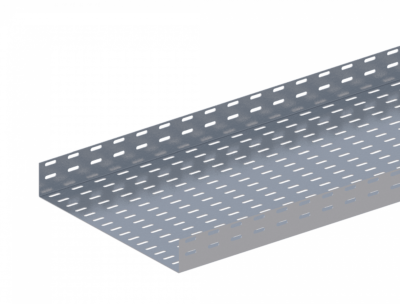 Лоток прямой перфорированный ЛМс-П 400х150-1,2ц УТ1,5 (L=3000мм)