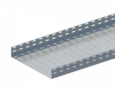 Лоток прямой перфорированный ЛМс-П 400х50-1,0ц УТ2,5 (L=2000 мм)