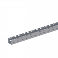 Лоток прямой перфорированный ЛМс-П 50х50-1,5ц УТ1,5 (L=2000 мм)