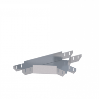 Лоток тройниковый горизонтальный ЛМс-Т 100х50-1,5ц УТ1,5