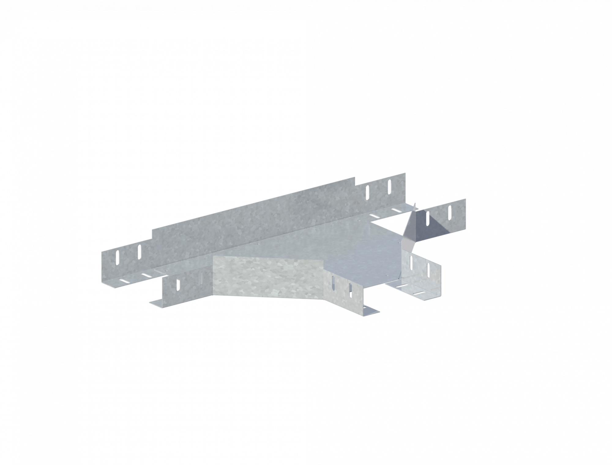 Лоток тройниковый горизонтальный ЛМс-Т 150х80-1,5ц УТ2,5
