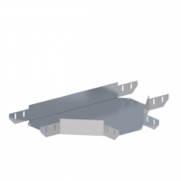 Лоток тройниковый горизонтальный ЛМс-Т 200х150-1,5ц УТ1,5