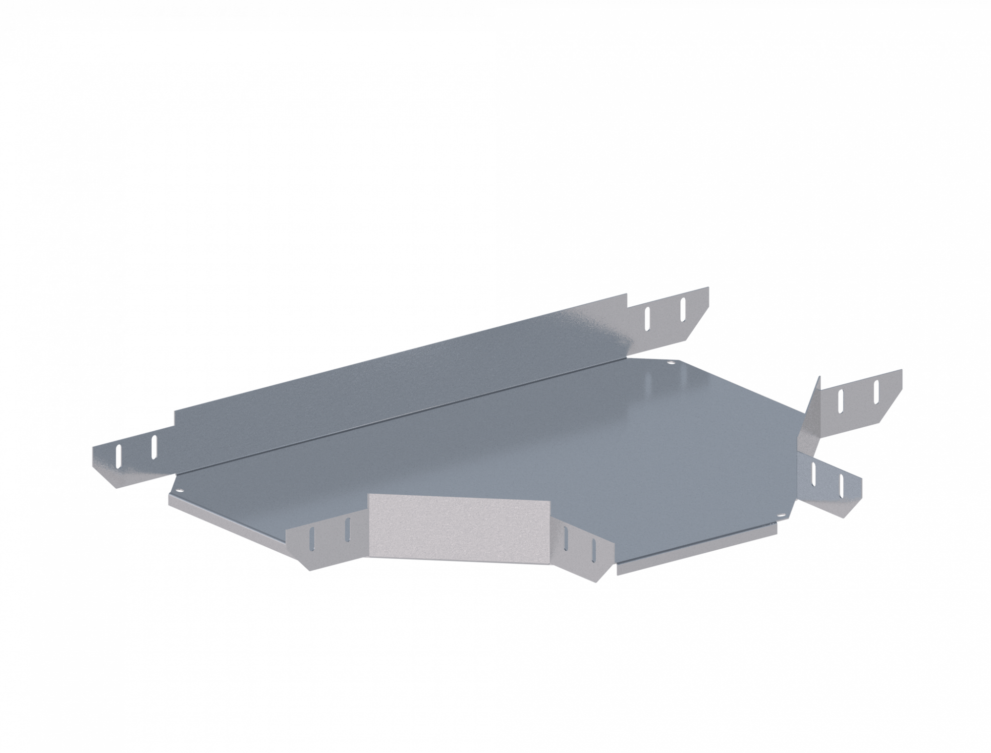 Лоток тройниковый горизонтальный ЛМс-Т 300х65-1,5ц УТ1,5