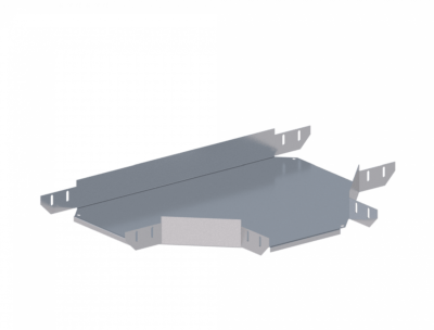 Лоток тройниковый горизонтальный ЛМс-Т 300х80-1,0ц УТ1,5