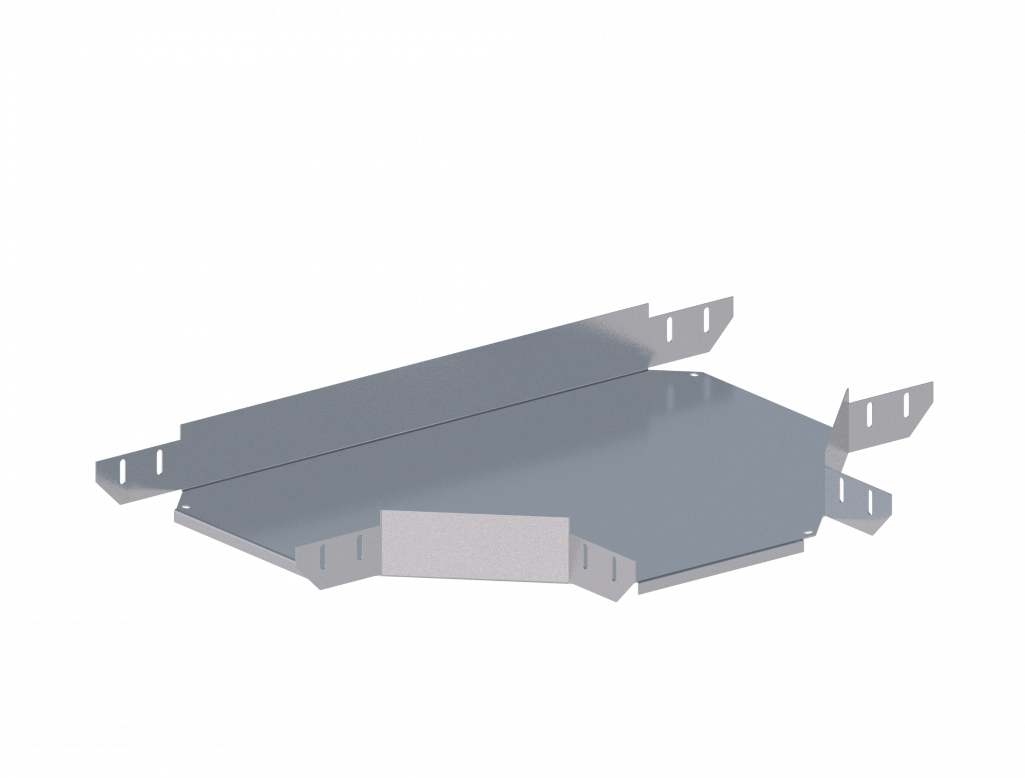 Лоток тройниковый горизонтальный ЛМс-Т 300х80-1,5ц УТ1,5