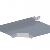 Лоток тройниковый горизонтальный ЛМс-Т 400х100-1,5ц УТ1,5