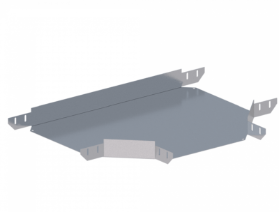 Лоток тройниковый горизонтальный ЛМс-Т 400х65-1,0ц УТ1,5