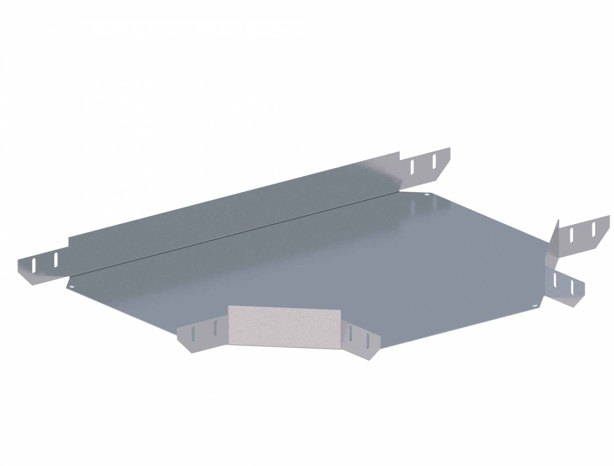 Лоток тройниковый горизонтальный ЛМс-Т 600х80-2,0ц УТ1,5