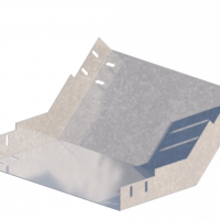 Лоток угловой вертикальный вверх ЛМс-45В 100х65-1,0ц УТ2,5