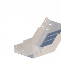 Лоток угловой вертикальный вверх ЛМс-45В 200х50-0,7ц УТ2,5