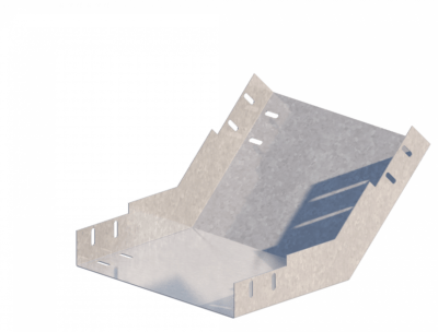 Лоток угловой вертикальный вверх ЛМс-45В 300х50-0,7ц УТ2,5