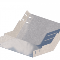 Лоток угловой вертикальный вверх ЛМс-45В 600х65-2,0ц УТ2,5