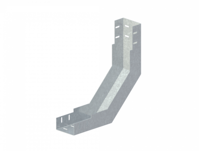 Лоток угловой вертикальный вверх ЛМс-90В 100х80-0,7ц УТ2,5