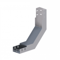 Лоток угловой вертикальный вверх ЛМс-90В 100х80-1,0ц УТ1,5