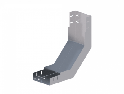 Лоток угловой вертикальный вверх ЛМс-90В 150х80-1,2ц УТ1,5